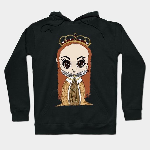 Elizabeth Tudor Hoodie by thehistorygirl